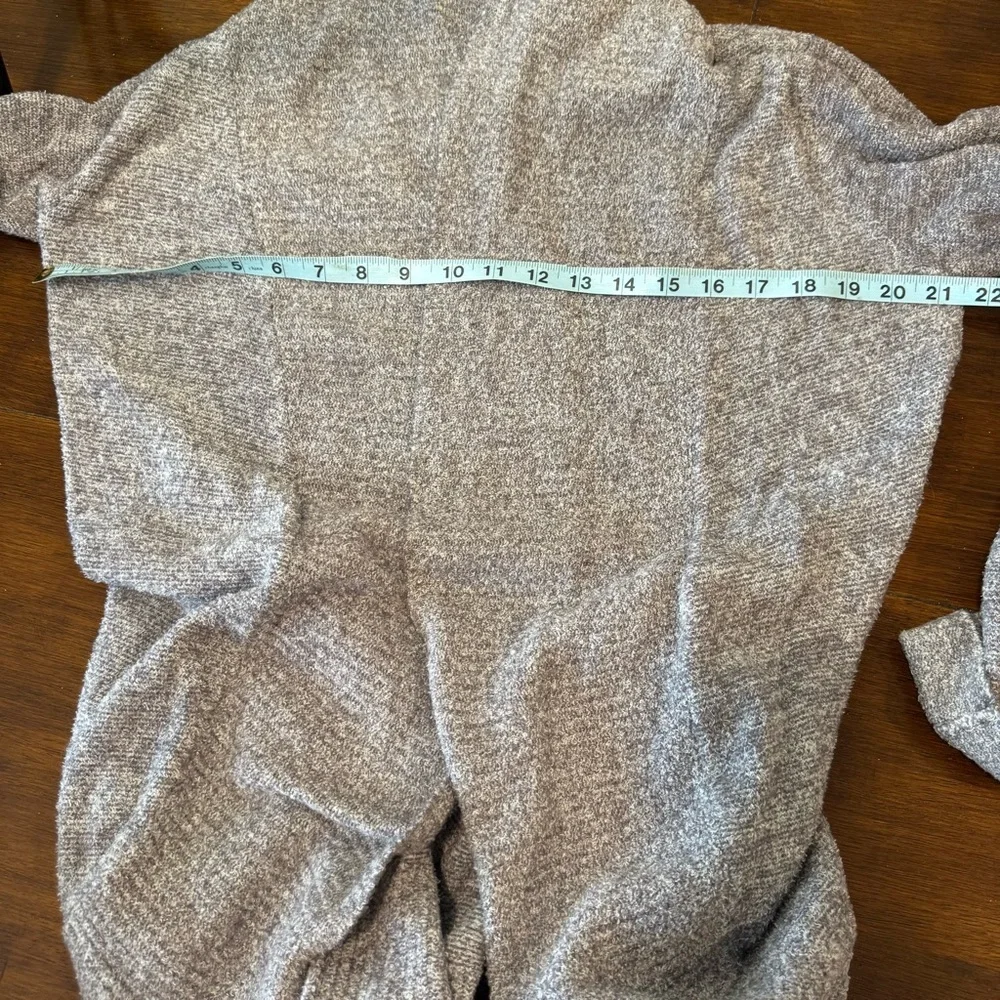 Barefoot Dreams Cardigan Womens XS/S Gray Open Front Cozychic Lite Jacket Cozy